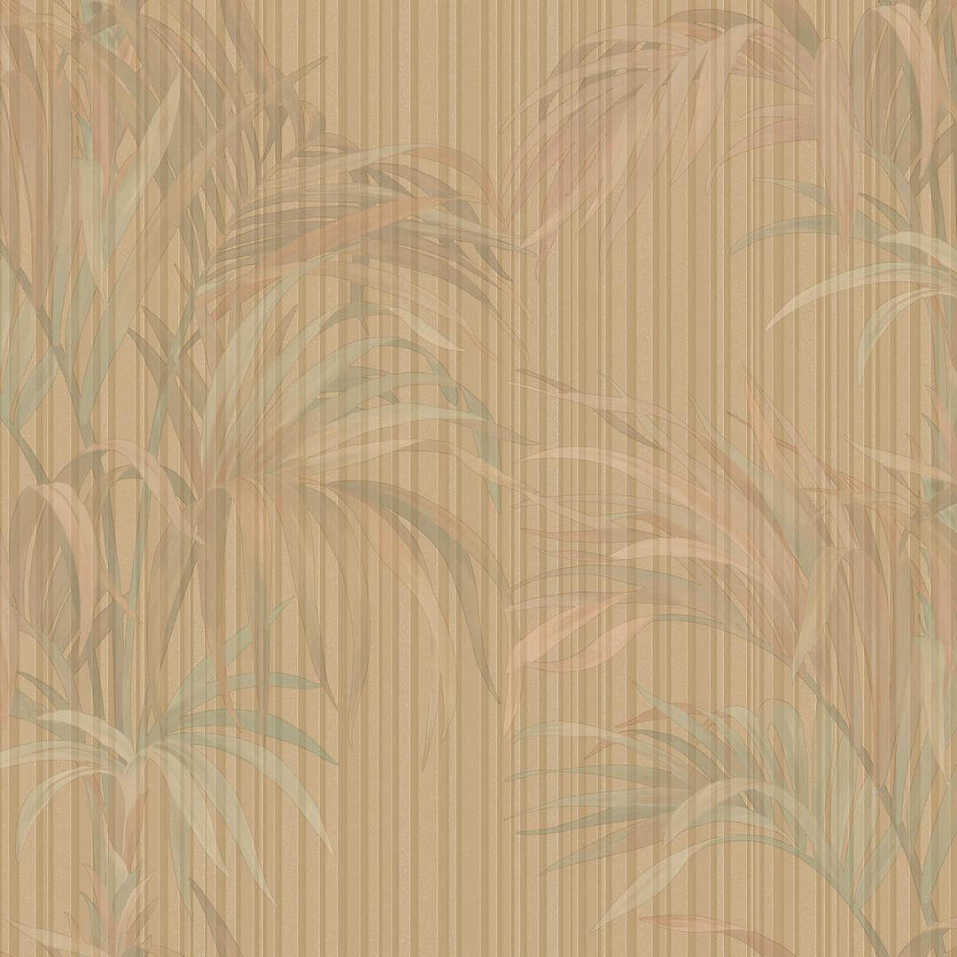 Tapeta tropikalne liście i paski Zambaiti Parati Z81017 Philipp Plein 2 - 106 cm szer.