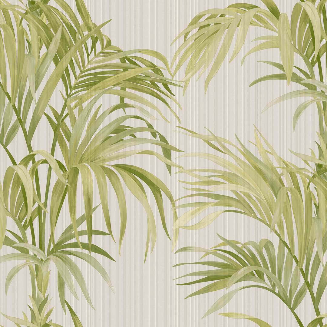 Tapeta tropikalne liście i paski Zambaiti Parati Z81019 Philipp Plein 2 - 106 cm szer.