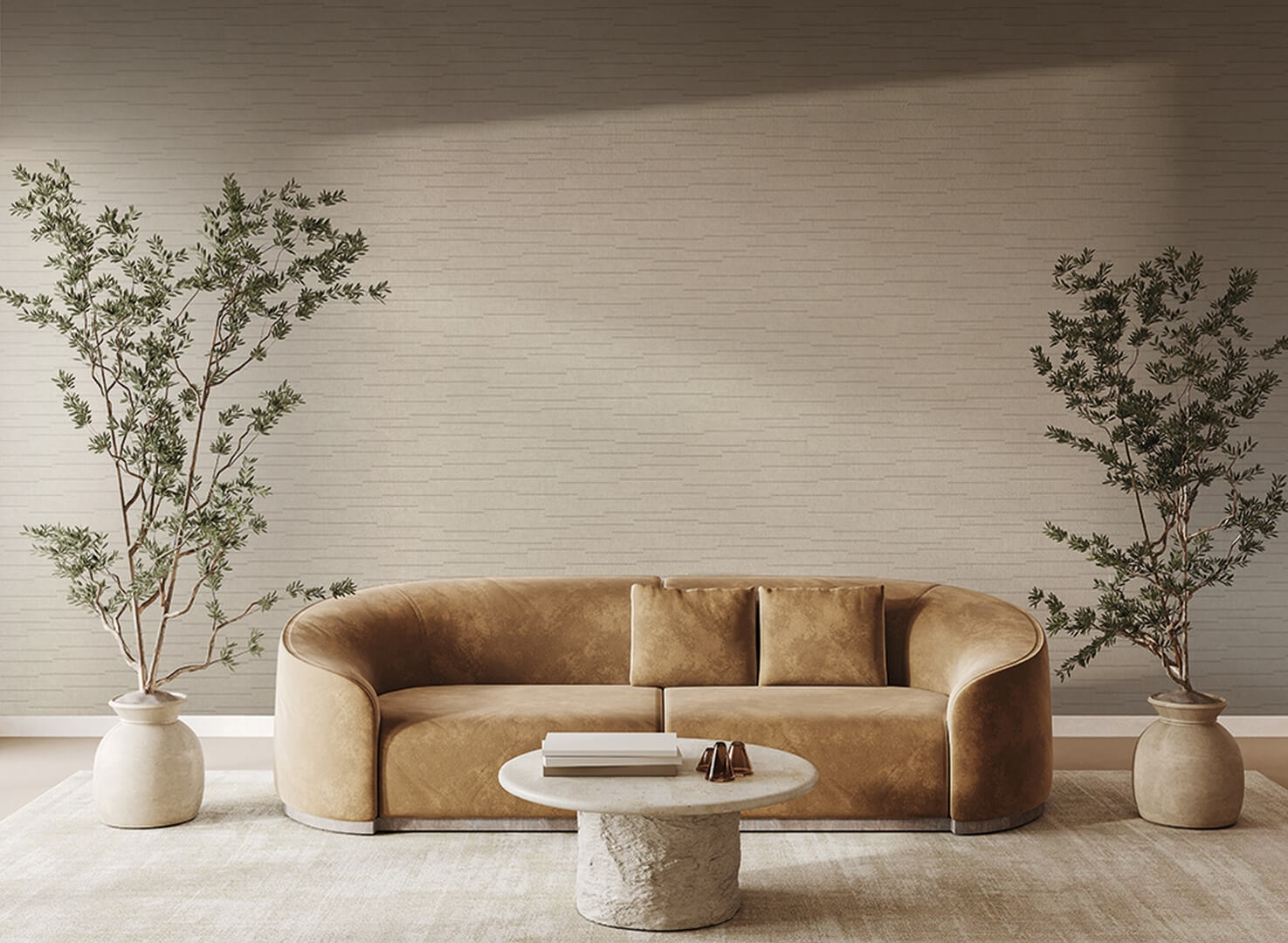 Tapeta poziome kreski Sirpi 26306 Corrente Alta Gamma Zen