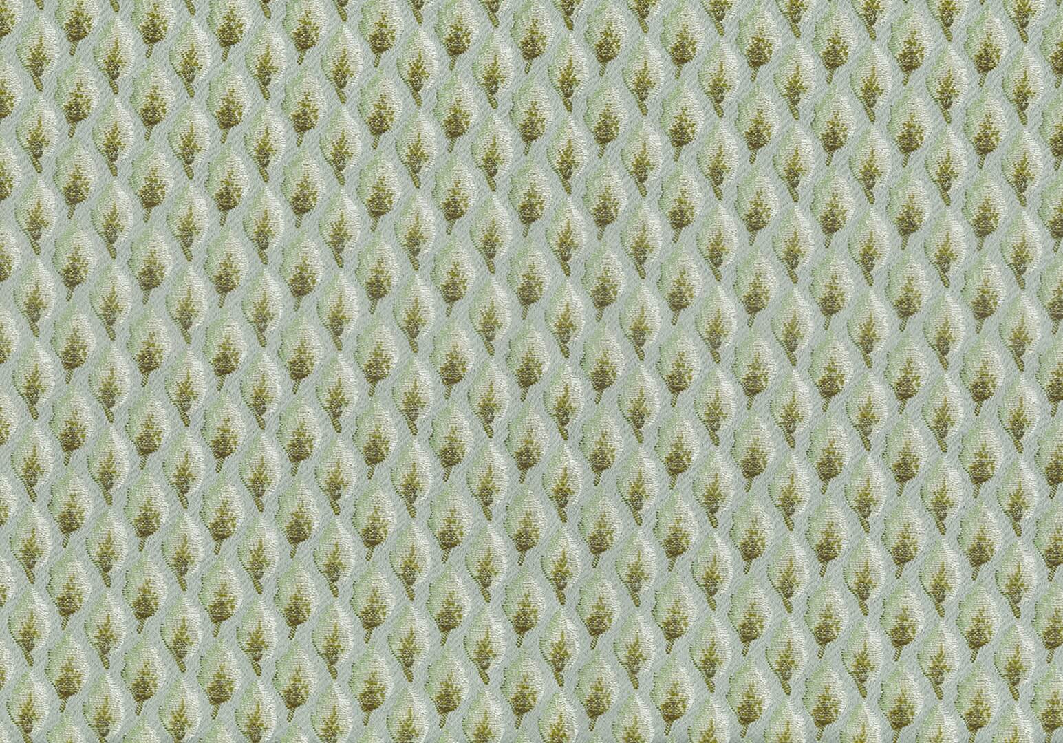 Tkanina z roślinnym wzorem J&V F7336 Laurier Grande Corniche