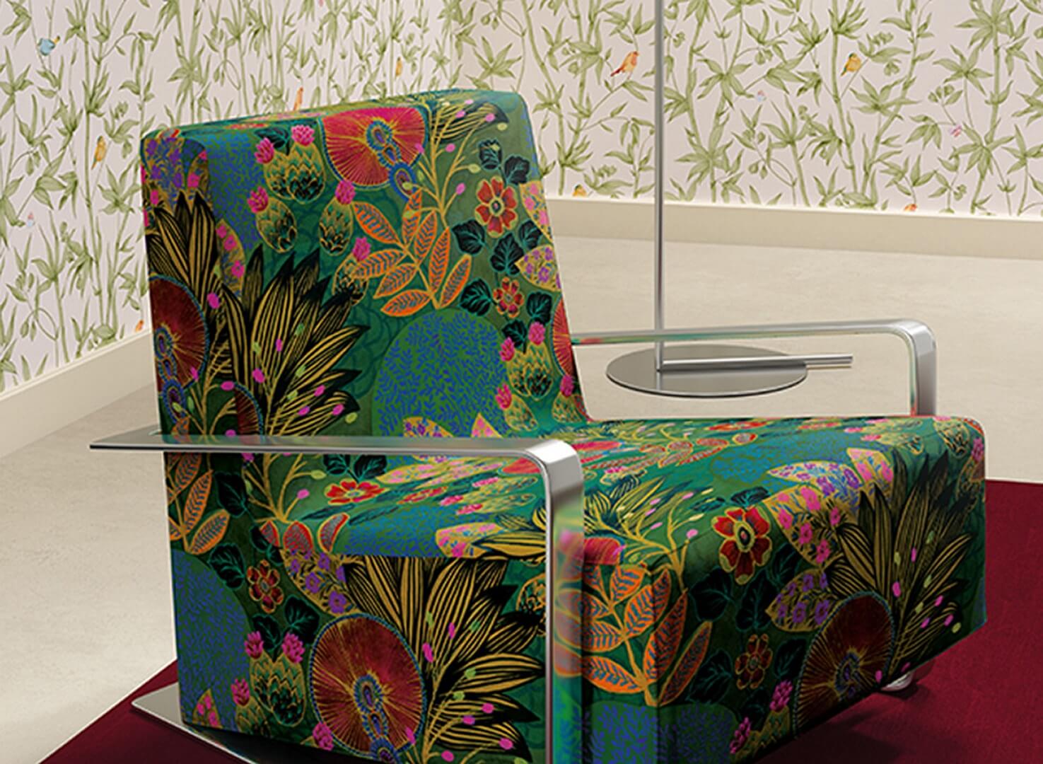 Tkanina haftowana J&V F7343 Lithops Grande Corniche