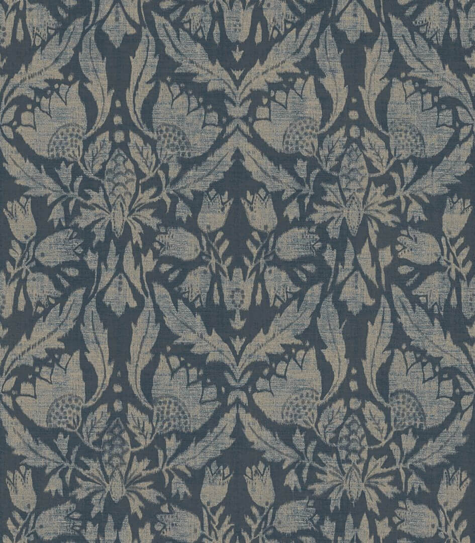 Tapeta roślinny ornament Casamance 77870304 Neria Le Velours 3