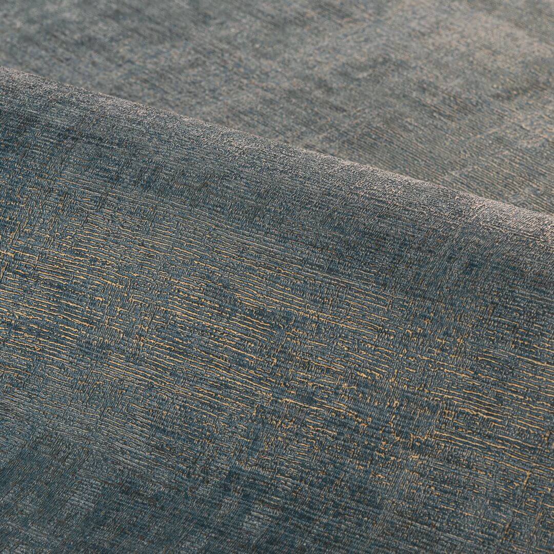 Tapeta imitująca przetarte płótno z metalicznymi akcentami Casamance 77930814 Irisor Le Velours 3