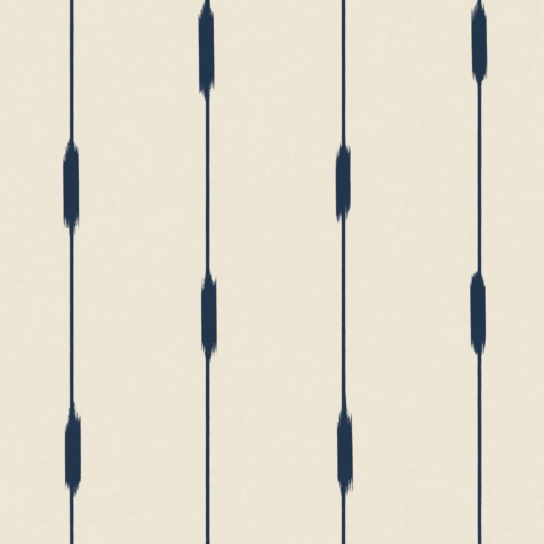 Tapeta paski ikat Caselio BLS 107776010 Ikara Blue Shades