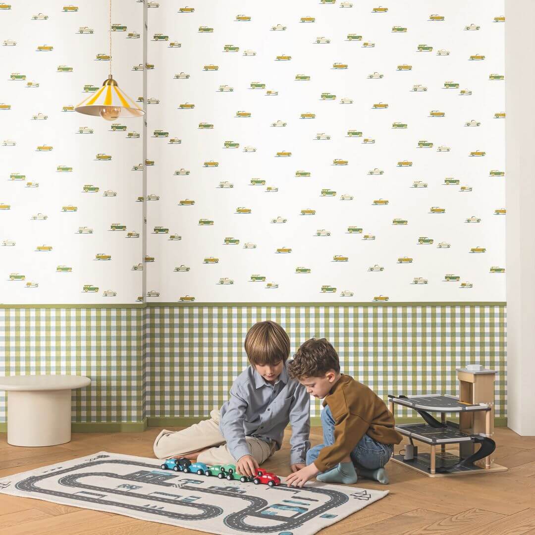 Tapeta samochody Caselio HKC 107570727 Pick Up Happy Kids Club