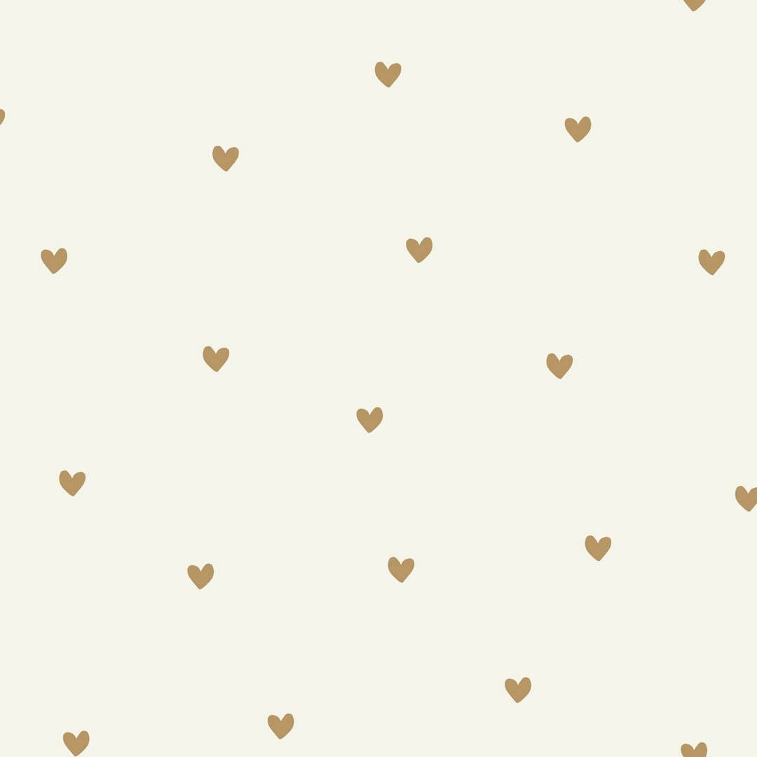 Tapeta serduszka Caselio HKC 107600271 Sweet Hearts Happy Kids Club