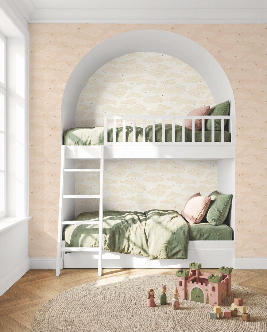 Tapeta chmury Caselio HKC 107644428 Little Sky Happy Kids Club