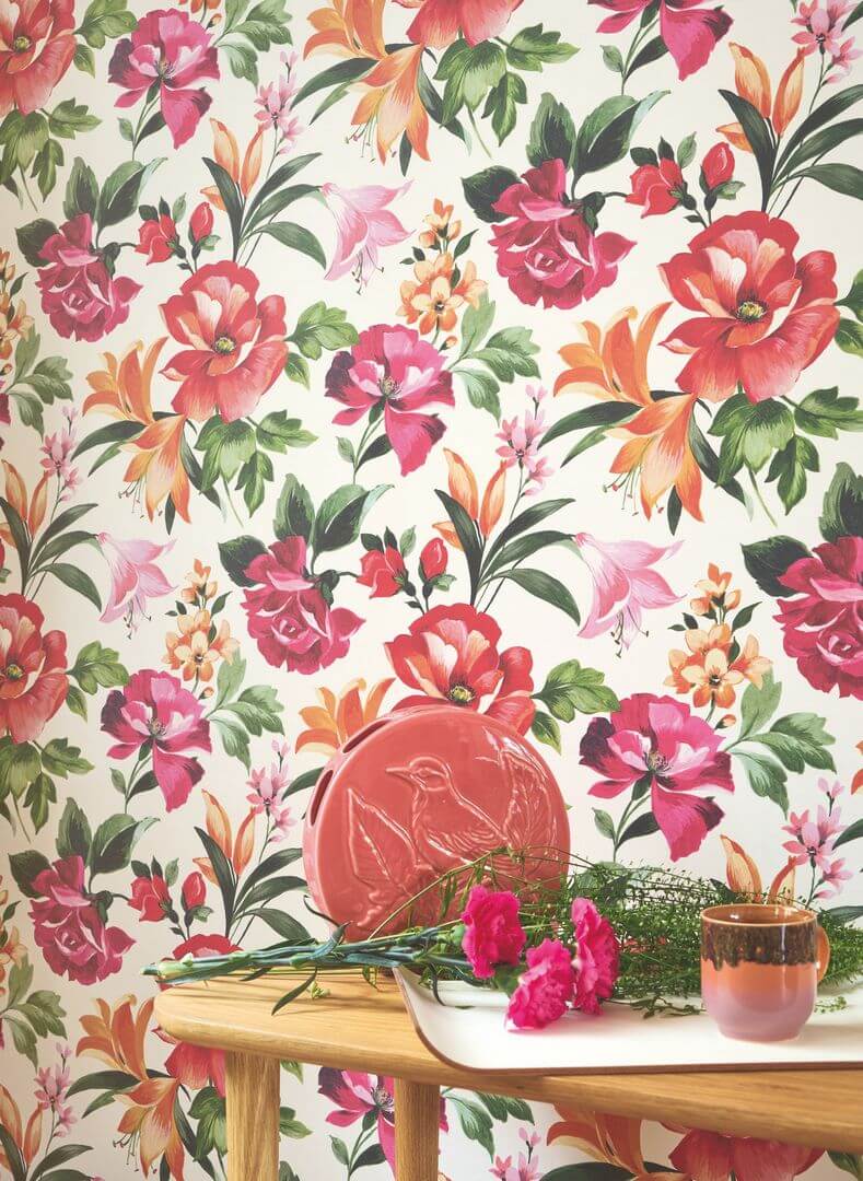 Tapeta kwiaty Casadeco BJAR 202578654 Bouquet D'été  Le Beau Jardin