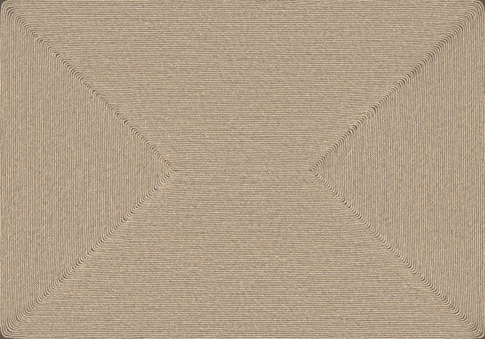 ! PROMO ! Tapeta geometryczna z fakturą sznurka Elitis VP 994 11 Cocon Cordes Sensibles x Véronique de Soultrait - na stanie 2 rolki