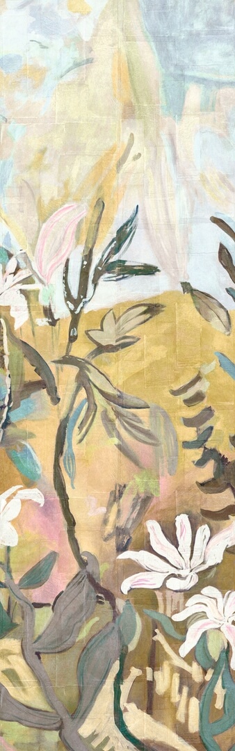 Mural dziki ogród Elitis VP 1027 01 L'Eden Et Après Sangpi