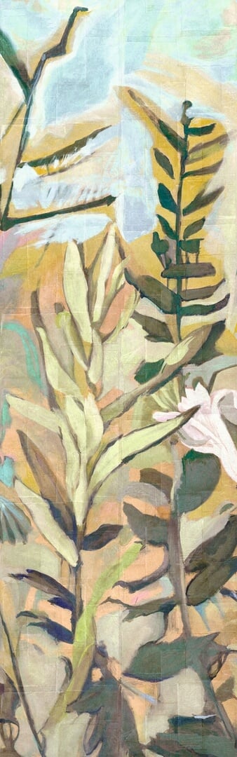 Mural dziki ogród Elitis VP 1027 01 L'Eden Et Après Sangpi