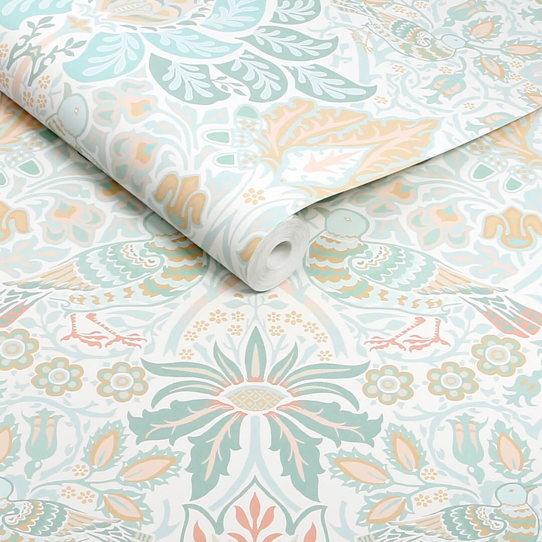 Tapeta botaniczna Graham & Brown Dove & Rose 140479 William Morris At Home Volume II