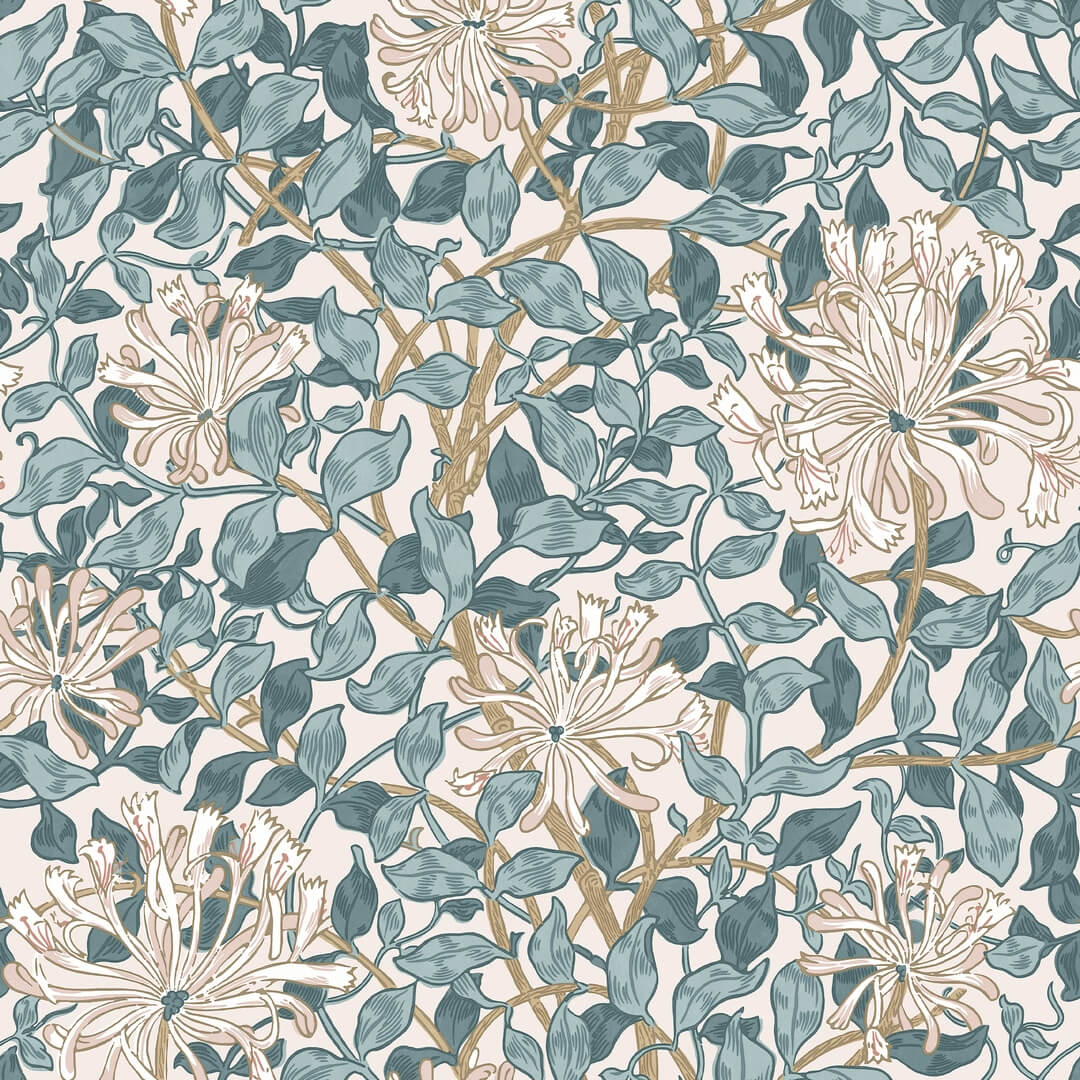 Tapeta roślinna Graham & Brown Honeysuckle 140483 William Morris At Home Volume II