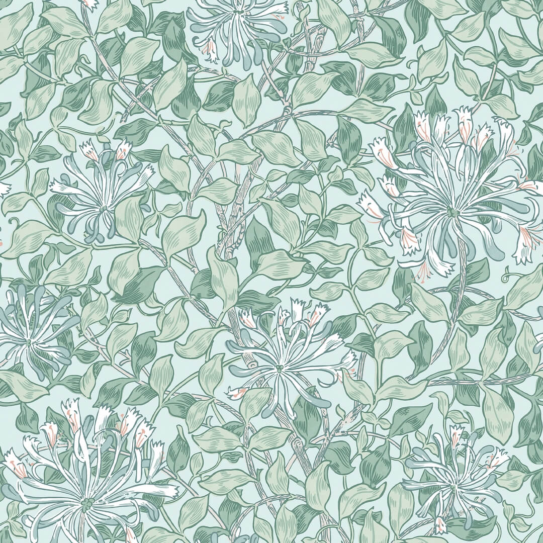 Tapeta roślinna Graham & Brown Honeysuckle 140485 William Morris At Home Volume II
