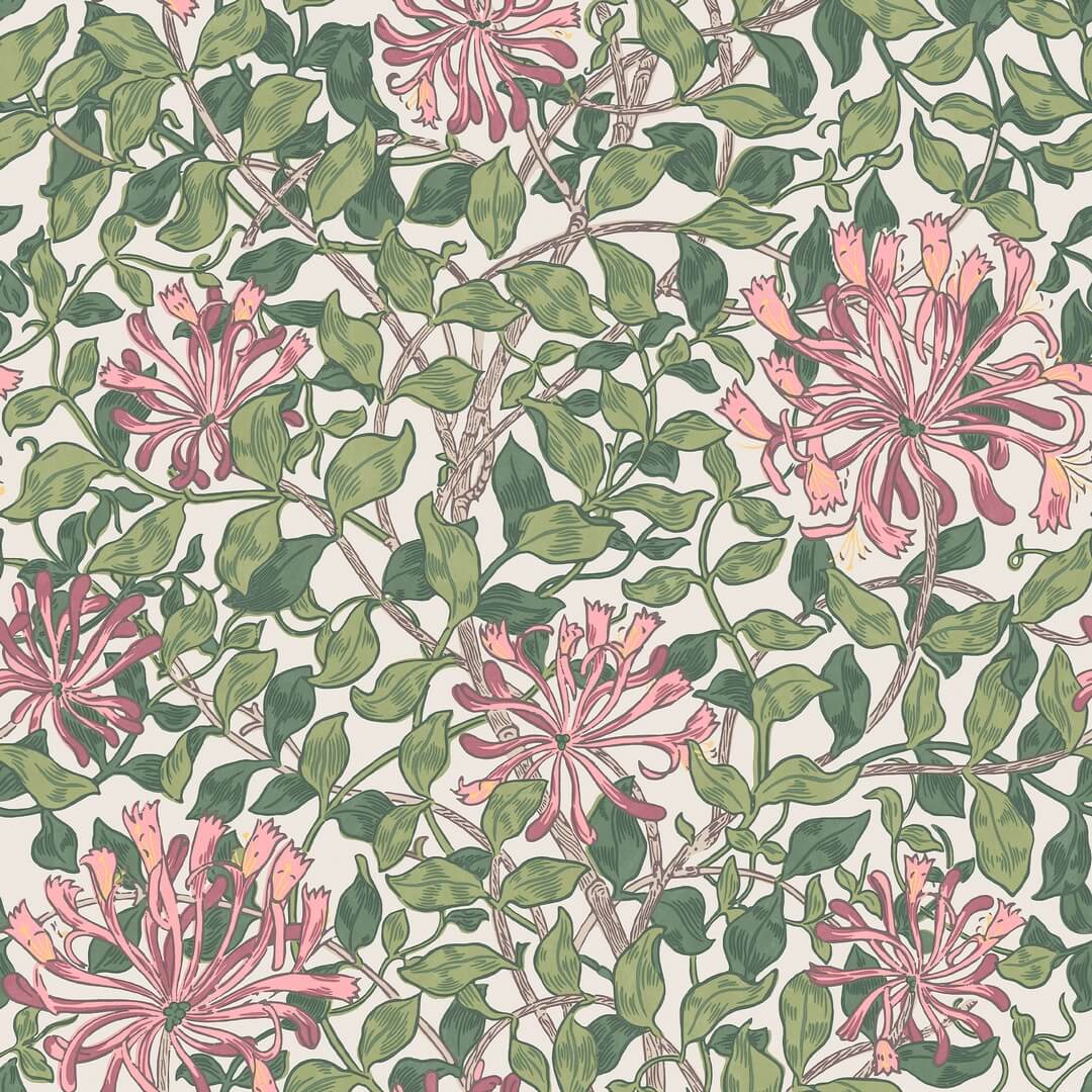 Tapeta roślinna Graham & Brown Honeysuckle 140486 William Morris At Home Volume II