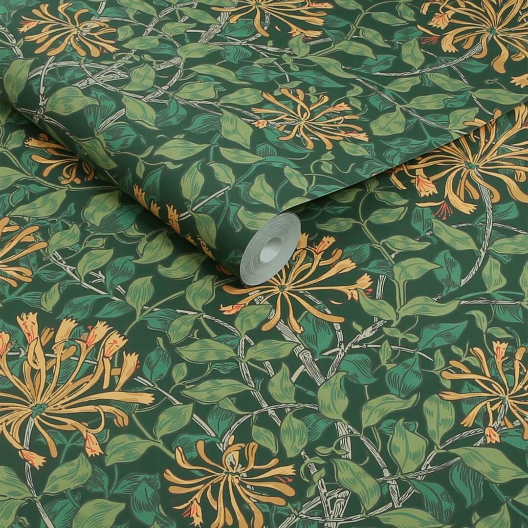 Tapeta roślinna Graham & Brown Honeysuckle 140487 William Morris At Home Volume II