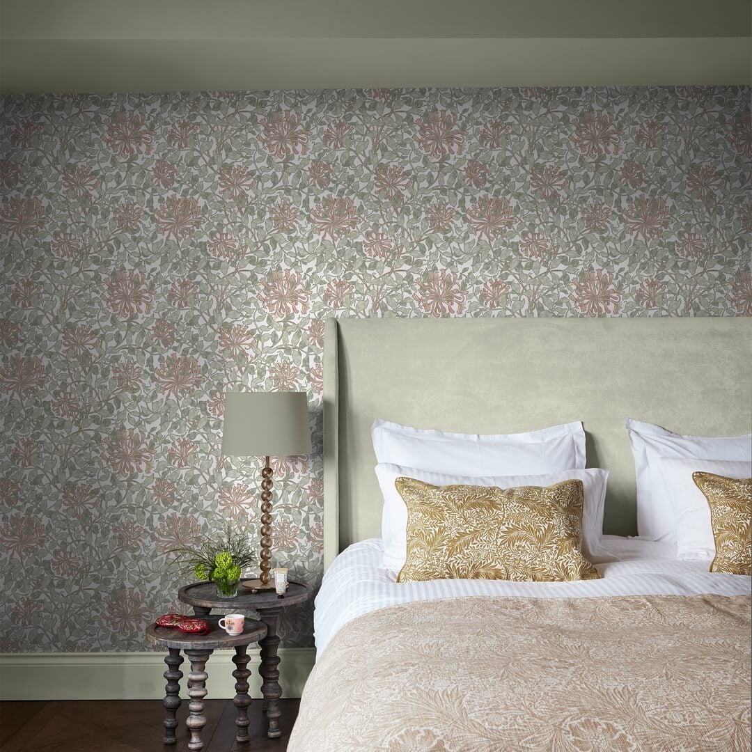 Tapeta roślinna Graham & Brown Honeysuckle 140488 William Morris At Home Volume II