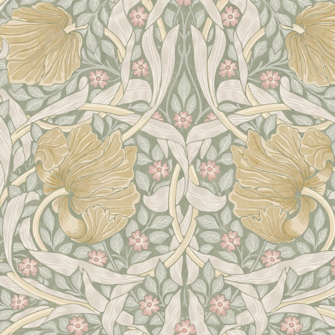 Tapeta roślinny ornament Graham & Brown Pimpernel 140506 William Morris At Home Volume II