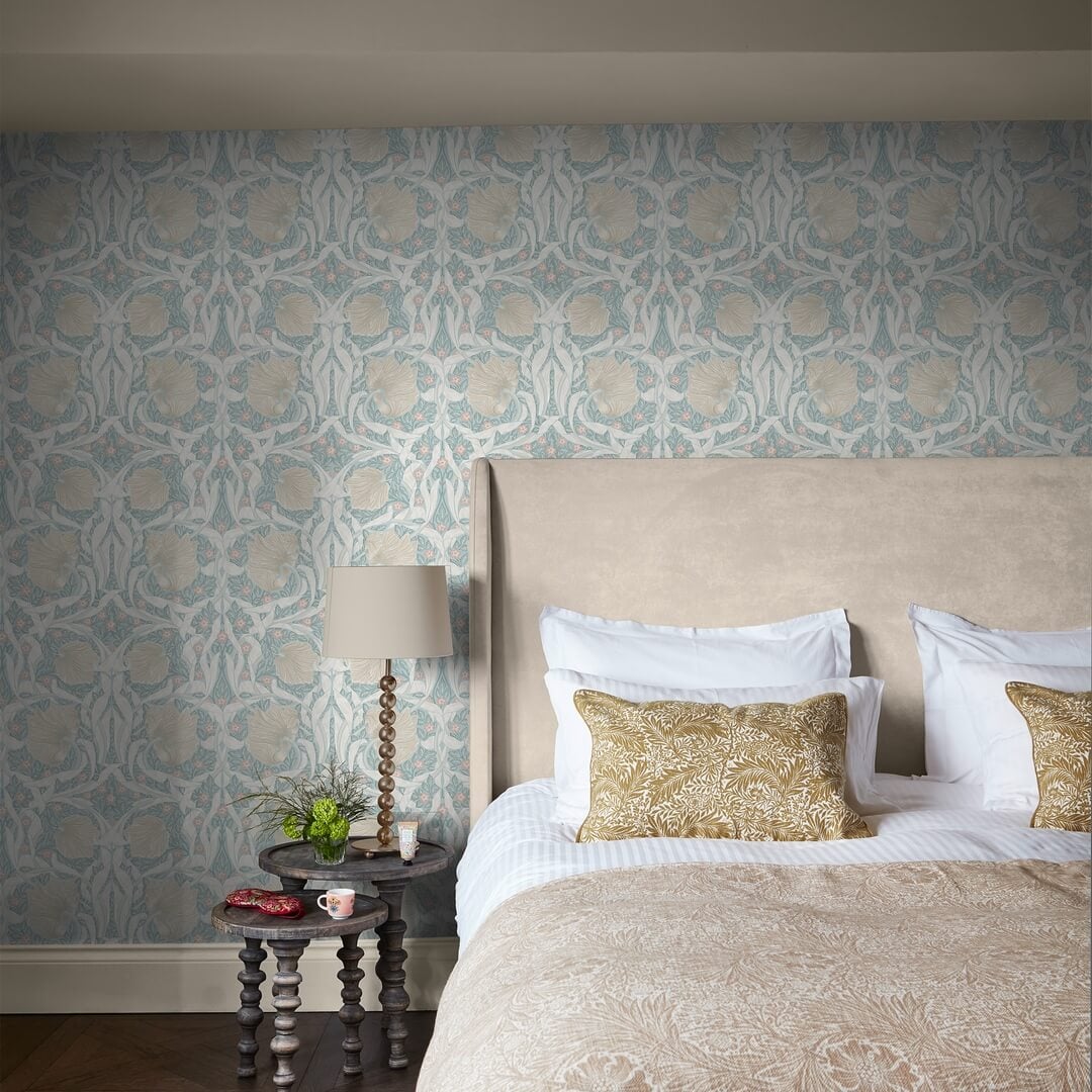 Tapeta roślinny ornament Graham & Brown Pimpernel 140507 William Morris At Home Volume II