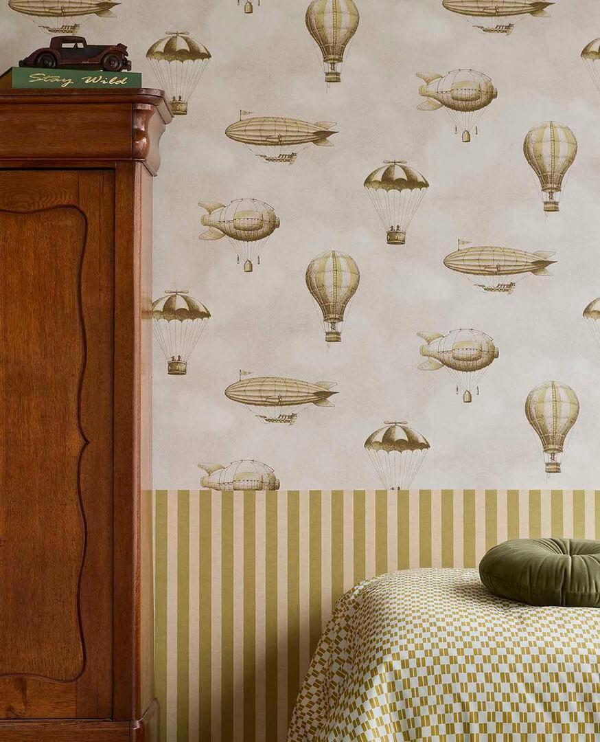 Tapeta balony i sterowce Eijffinger 363123 Tiny Treasures