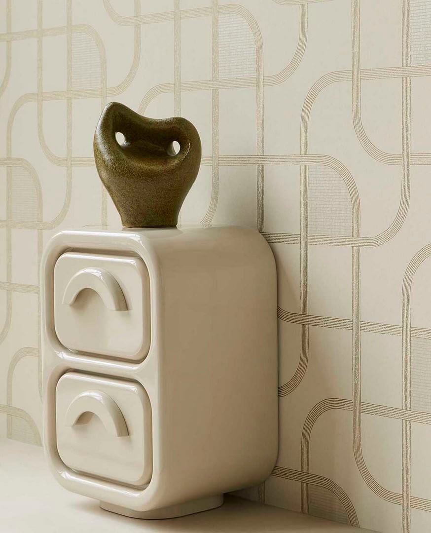 Tapeta labirynt Eijffinger 363262 Calm Crafted