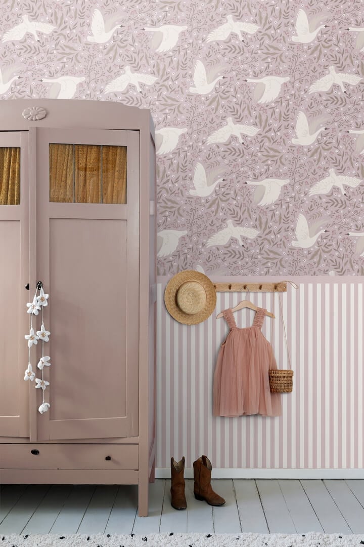 Tapeta łabędzie Esta 130959 Pom Pom Pie