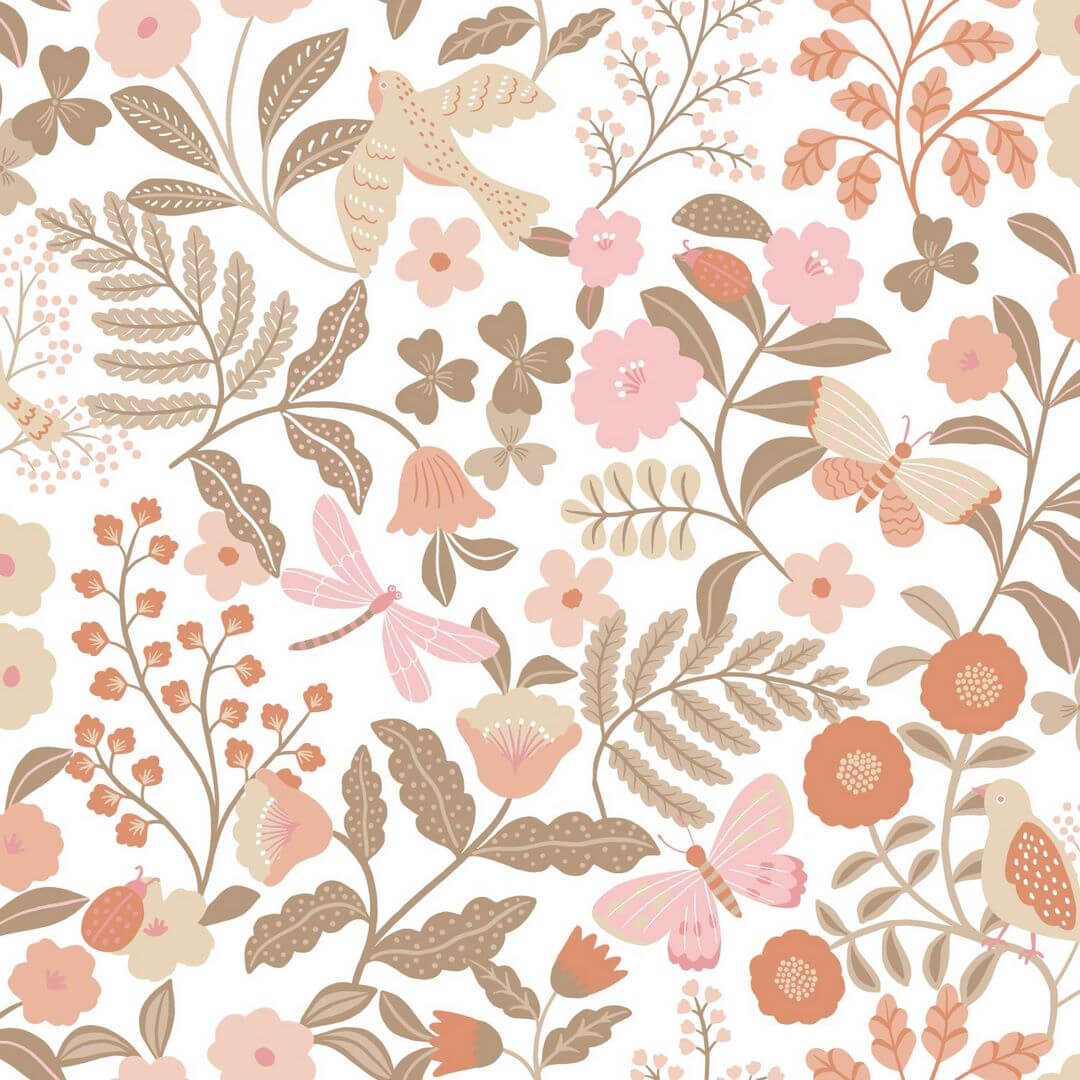 Tapeta botaniczna Esta 131391 Pom Pom Pie