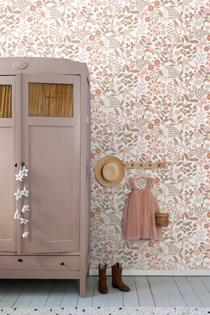 Tapeta botaniczna Esta 131391 Pom Pom Pie