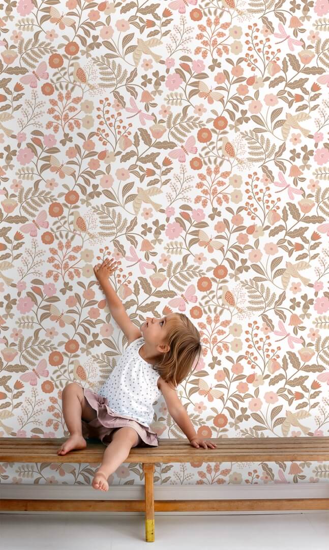 Tapeta botaniczna Esta 131391 Pom Pom Pie