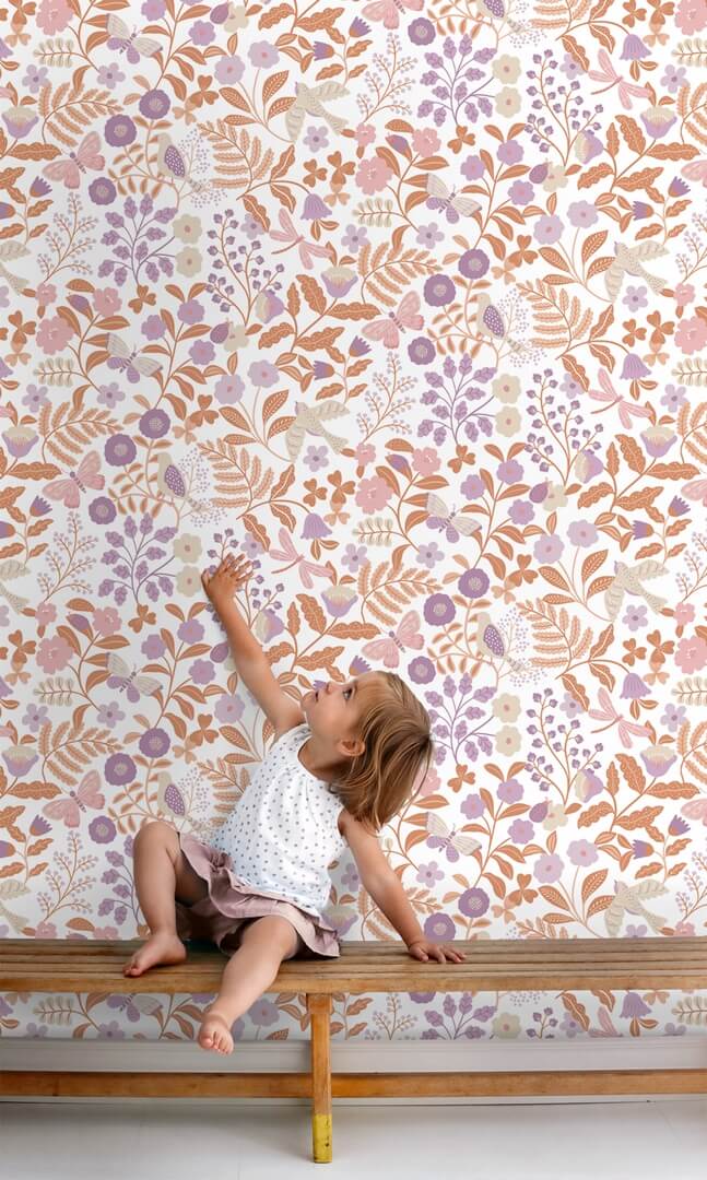 Tapeta botaniczna Esta 131392 Pom Pom Pie