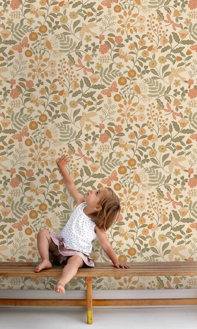 Tapeta botaniczna Esta 131393 Pom Pom Pie