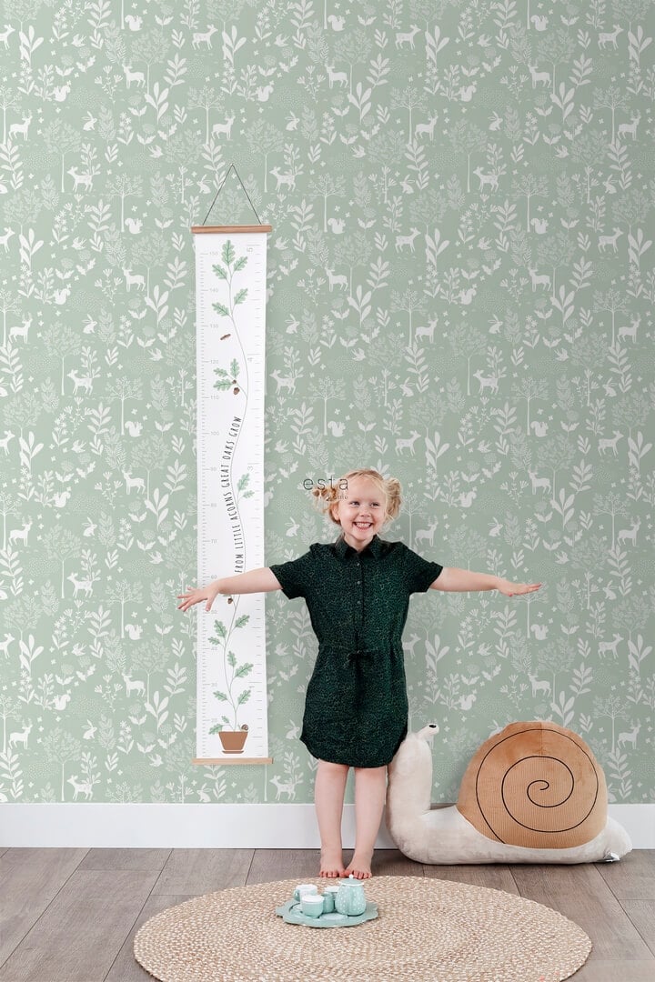 Tapeta zwierzątka w lesie Esta 139524 Pom Pom Pie