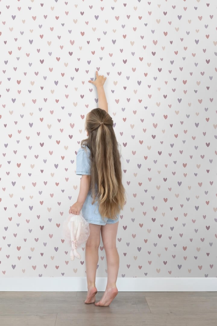 Tapeta serca Esta 139754 Pom Pom Pie
