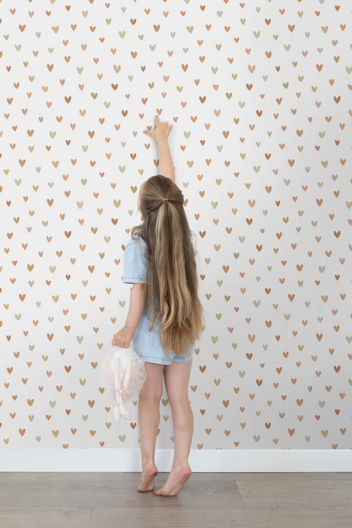 Tapeta serca Esta 139755 Pom Pom Pie