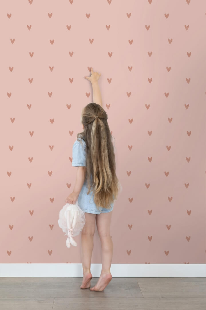Tapeta serca Esta 139770 Pom Pom Pie