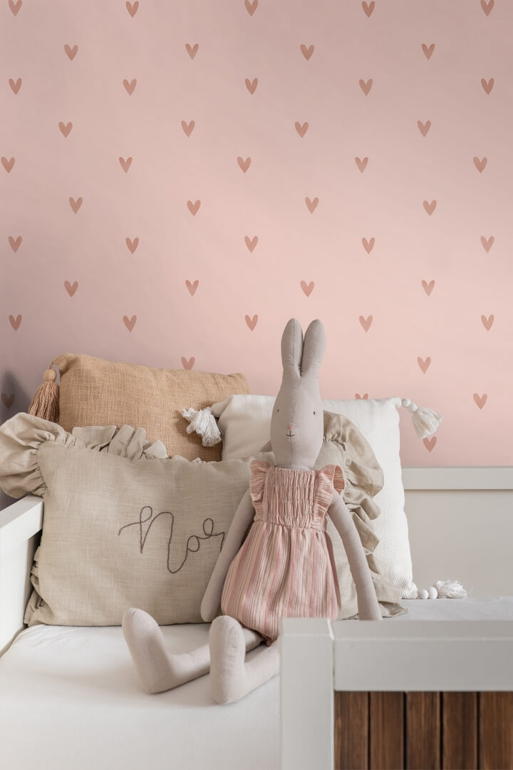 Tapeta serca Esta 139770 Pom Pom Pie