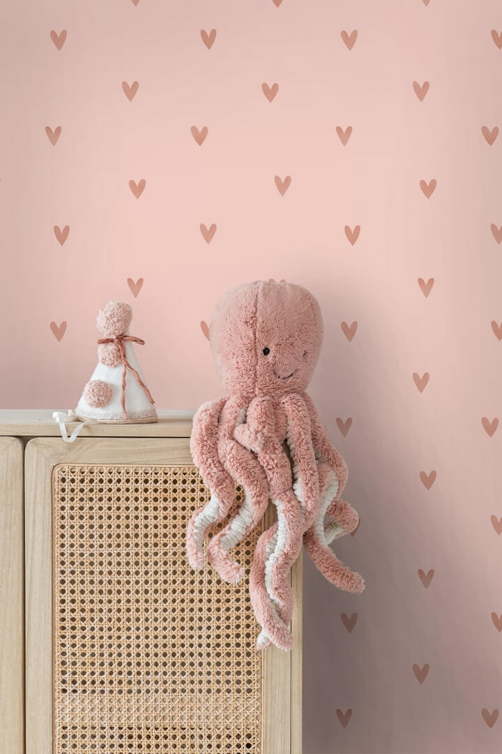 Tapeta serca Esta 139770 Pom Pom Pie