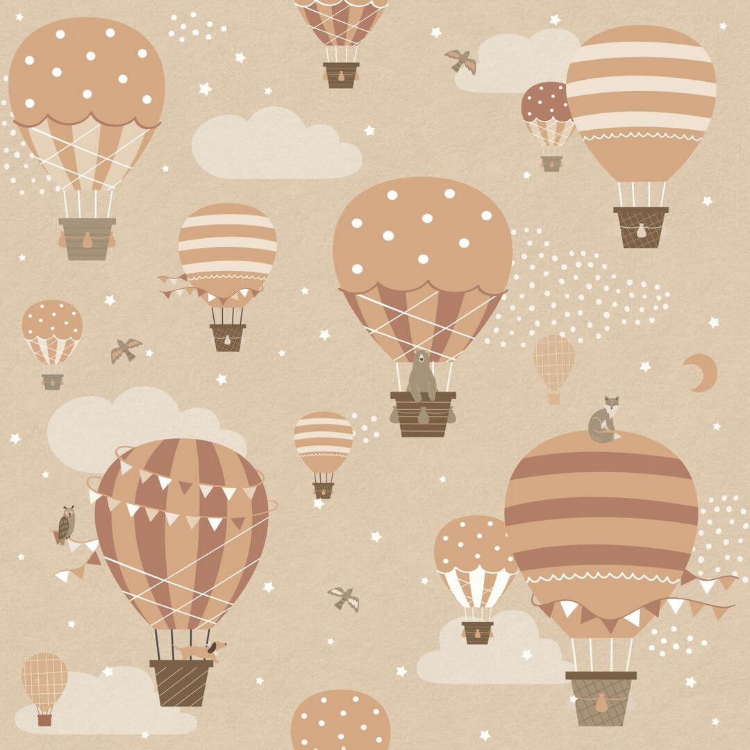 Tapeta balony na ogrzane powietrze Esta 139801 Pom Pom Pie