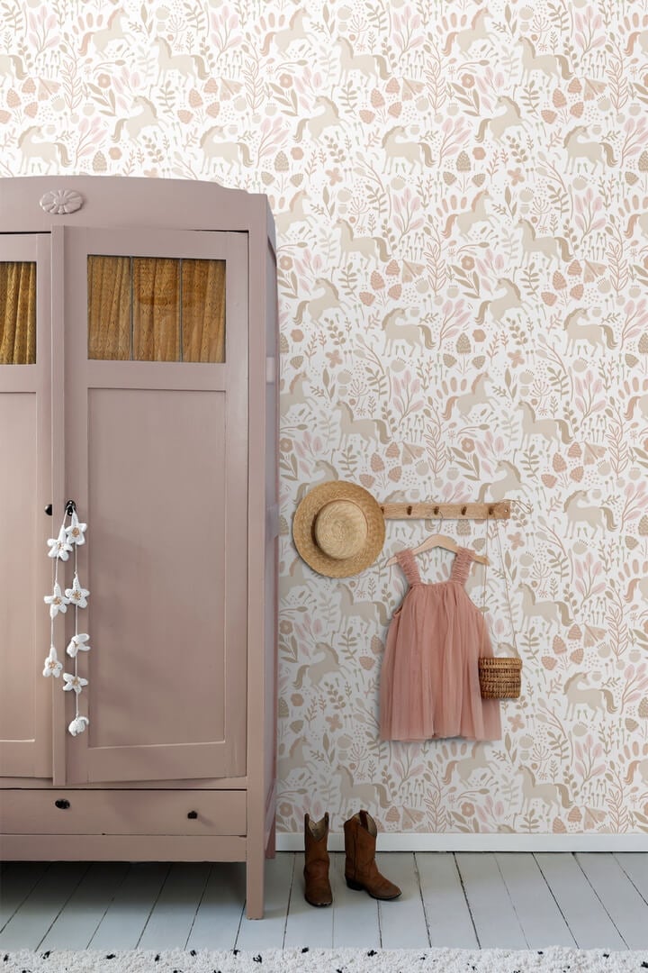 Tapeta jednorożce Esta 139873 Pom Pom Pie