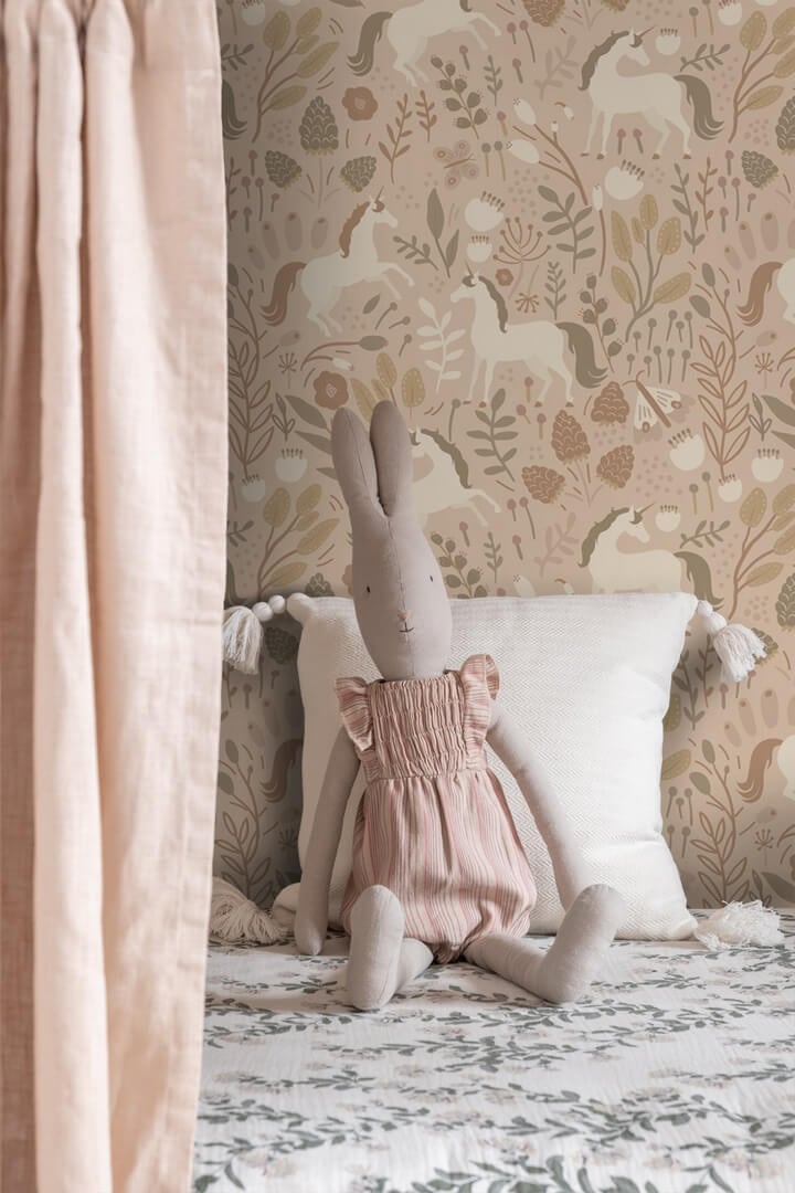 Tapeta jednorożce Esta 139875 Pom Pom Pie