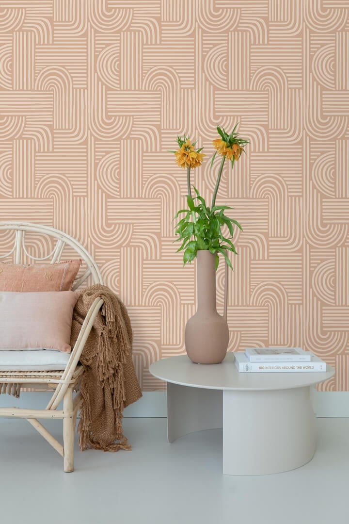 Tapeta geometryczna Esta 139936 Pom Pom Pie