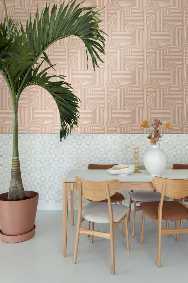Tapeta geometryczna Esta 139936 Pom Pom Pie