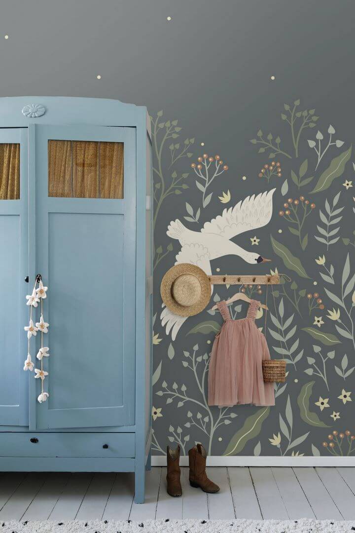 Mural łabędzie Esta 159428 Pom Pom Pie
