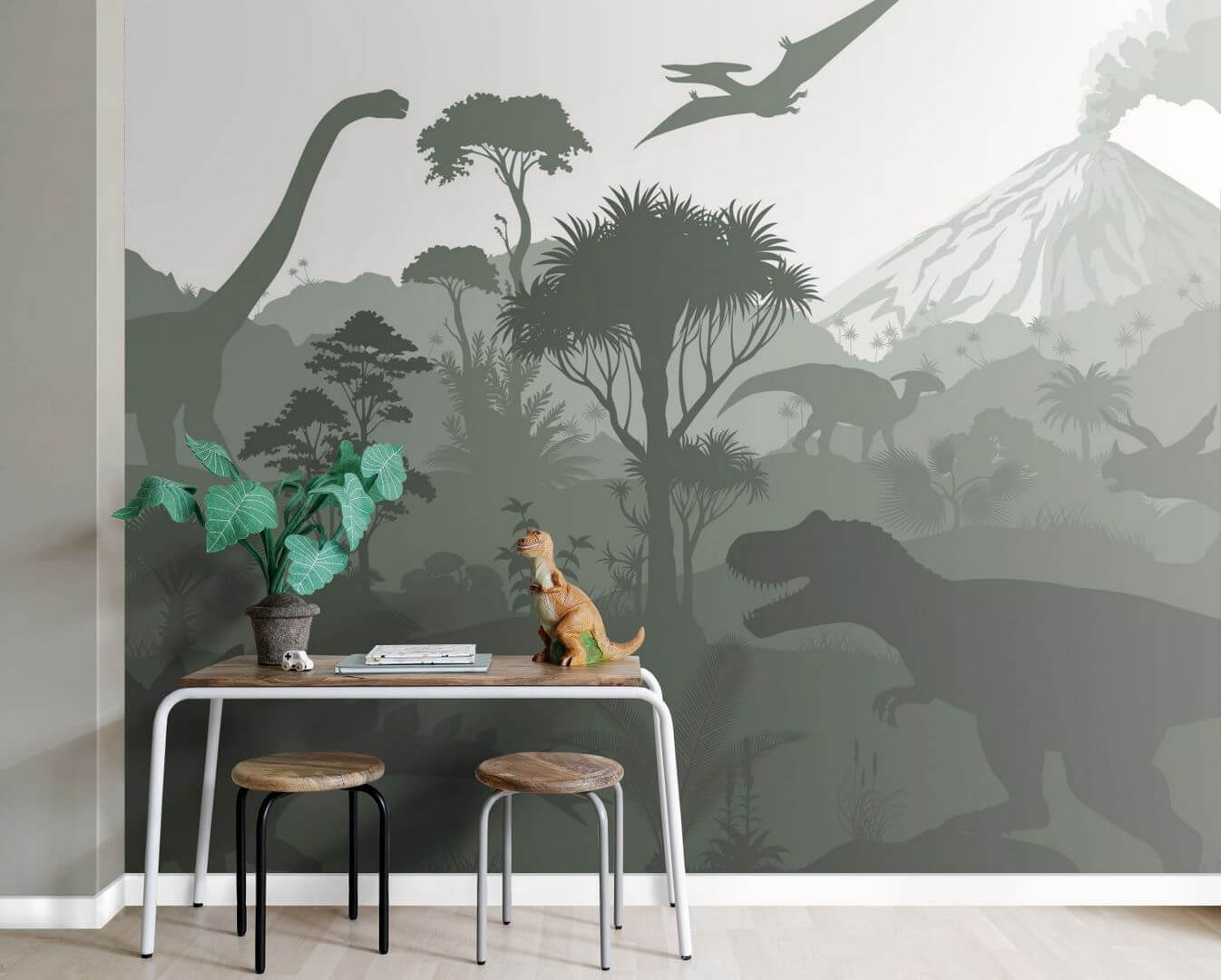 Mural dinozaury Esta 159491 Pom Pom Pie