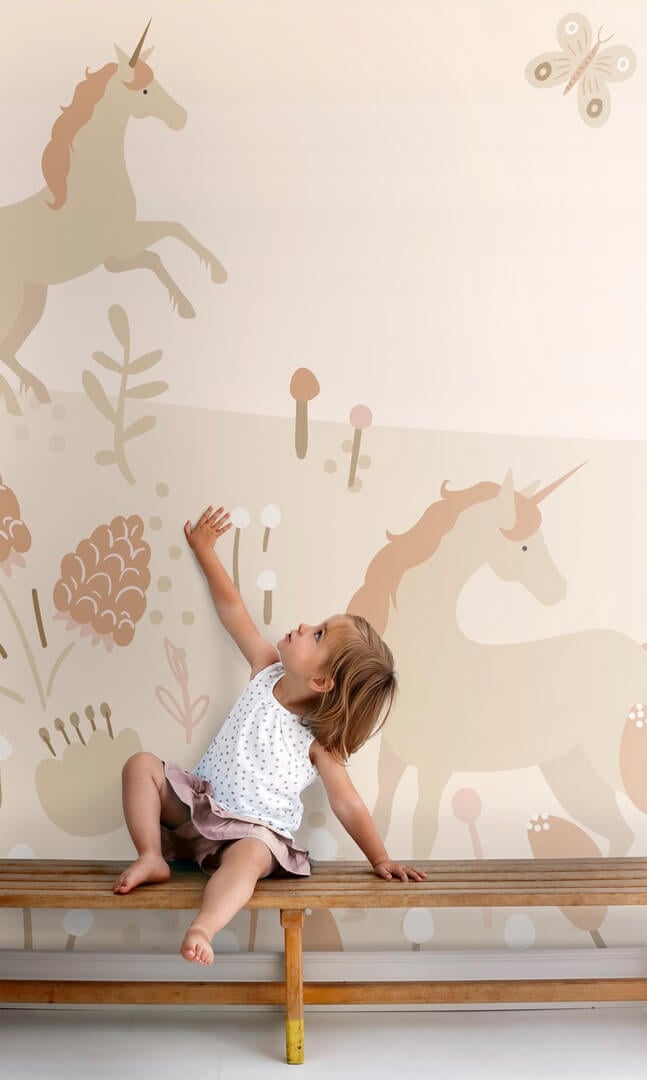 Mural jednorożce Esta 159495 Pom Pom Pie