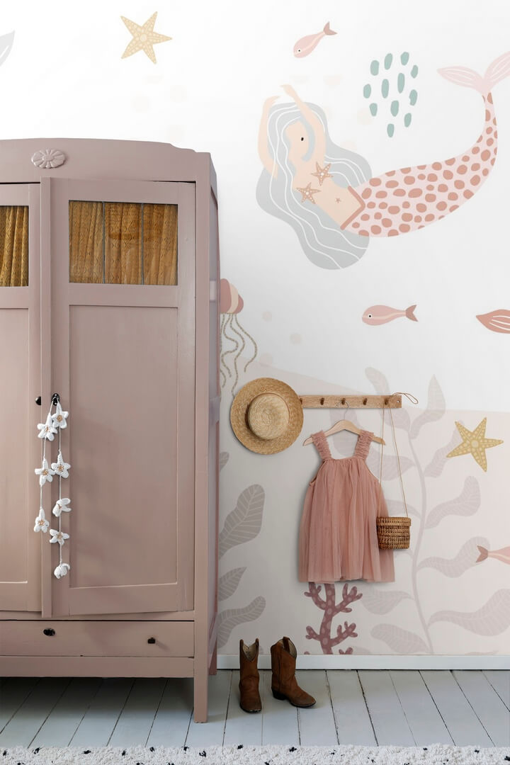 Mural syreny i podwodny świat Esta 159505 Pom Pom Pie