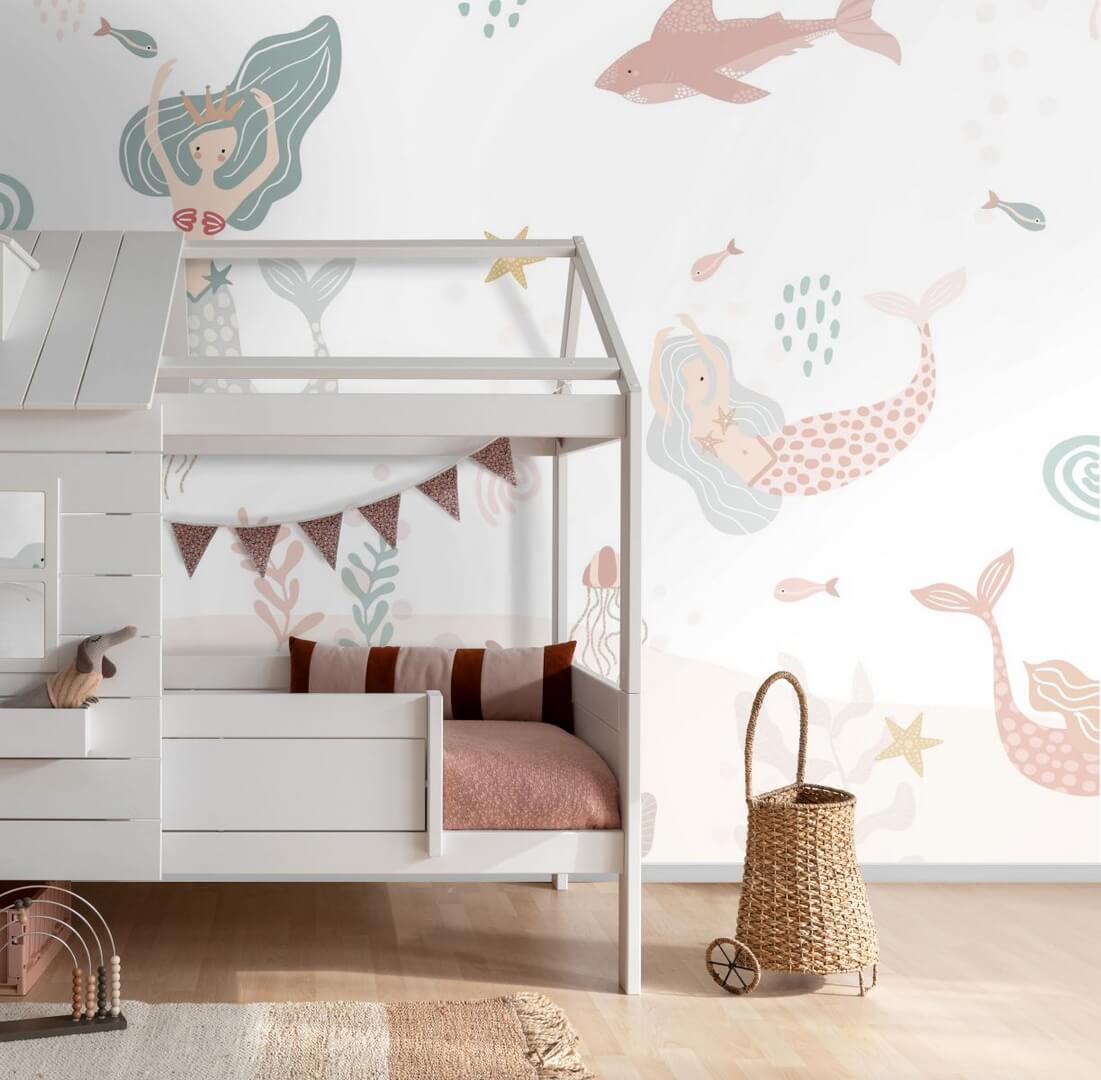 Mural syreny i podwodny świat Esta 159505 Pom Pom Pie