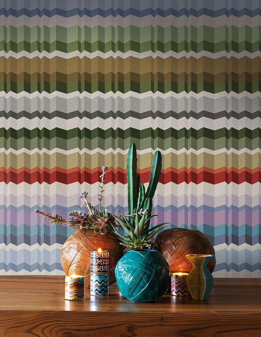 Tapeta zygzaki z efektem 3D Jannelli & Volpi 10690 Waves Missoni Home 06