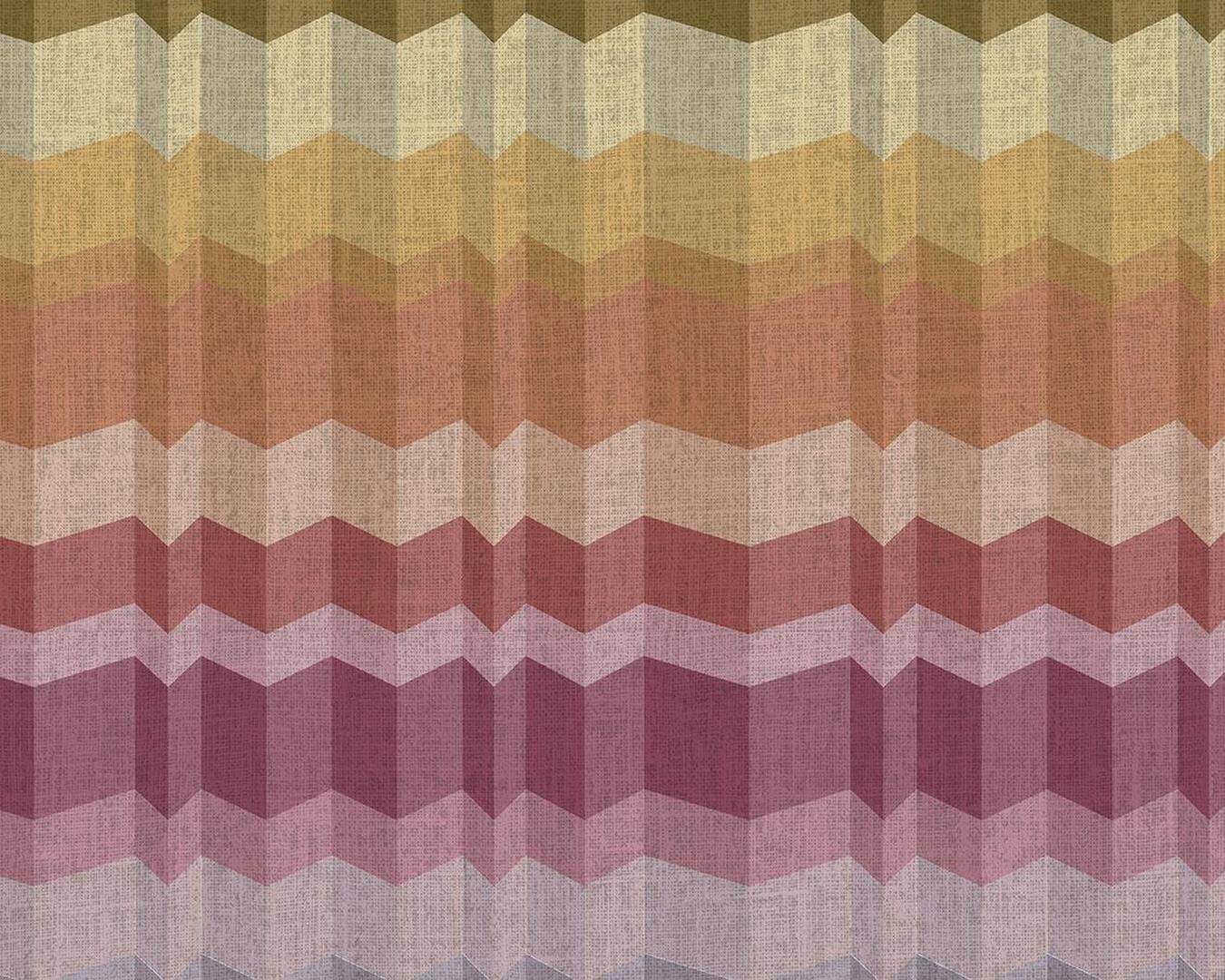 Tapeta zygzaki z efektem 3D Jannelli & Volpi 10694 Waves Missoni Home 06