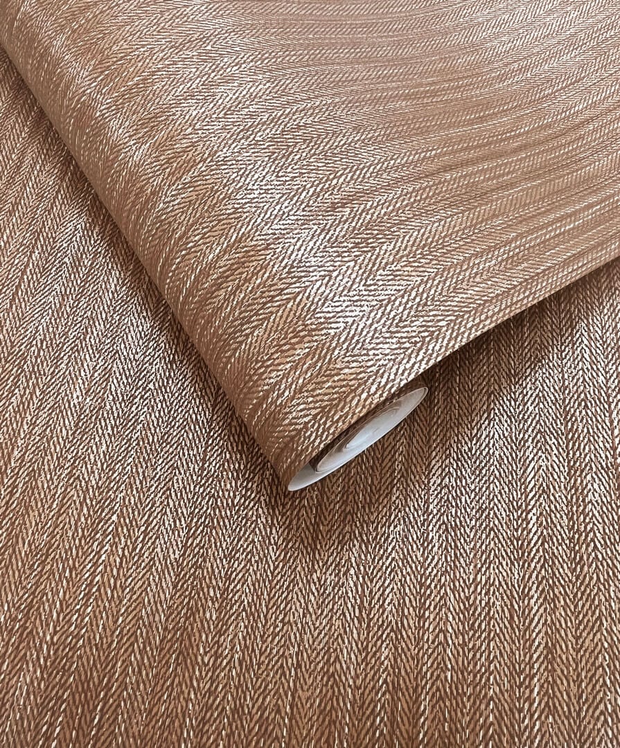 Tapeta jodełka z metalicznymi elementami Holden 66270 Kilim Essence